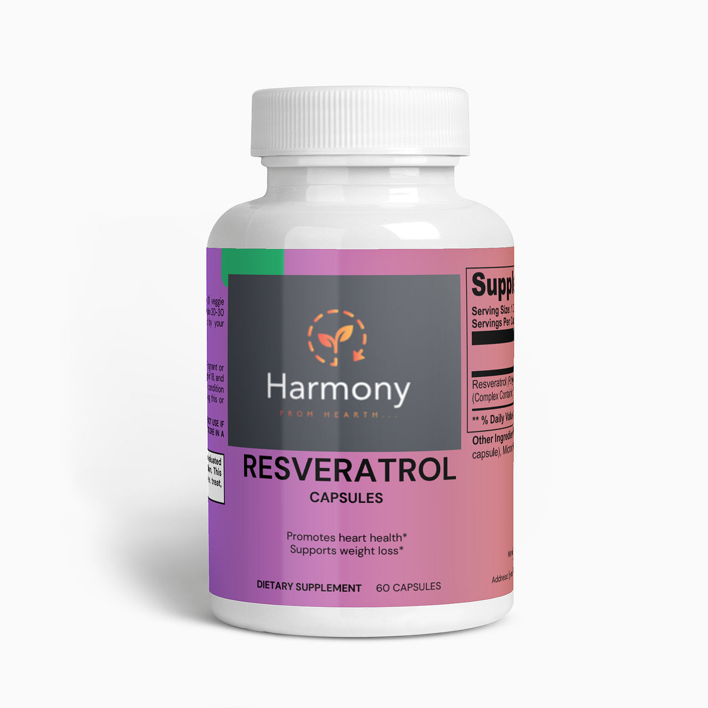 Resveratrol 50% 600mg - HARMONY