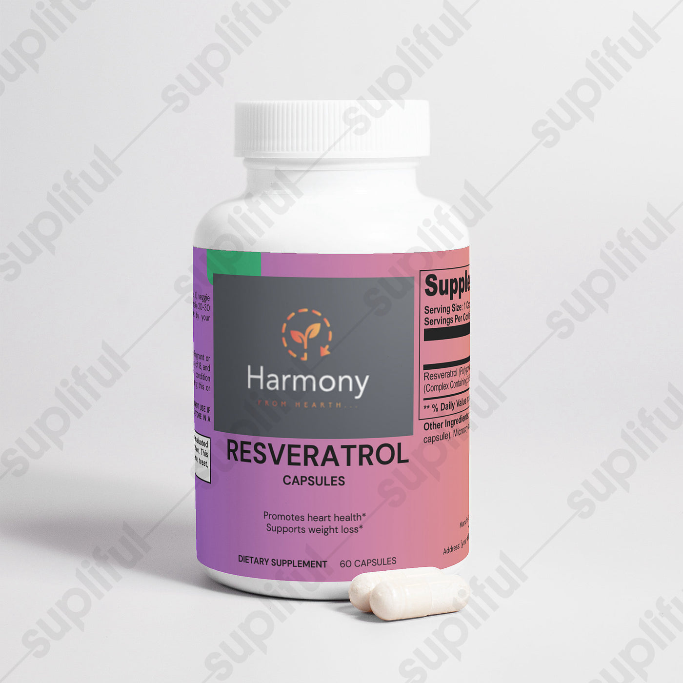 Resveratrol 50% 600mg - HARMONY