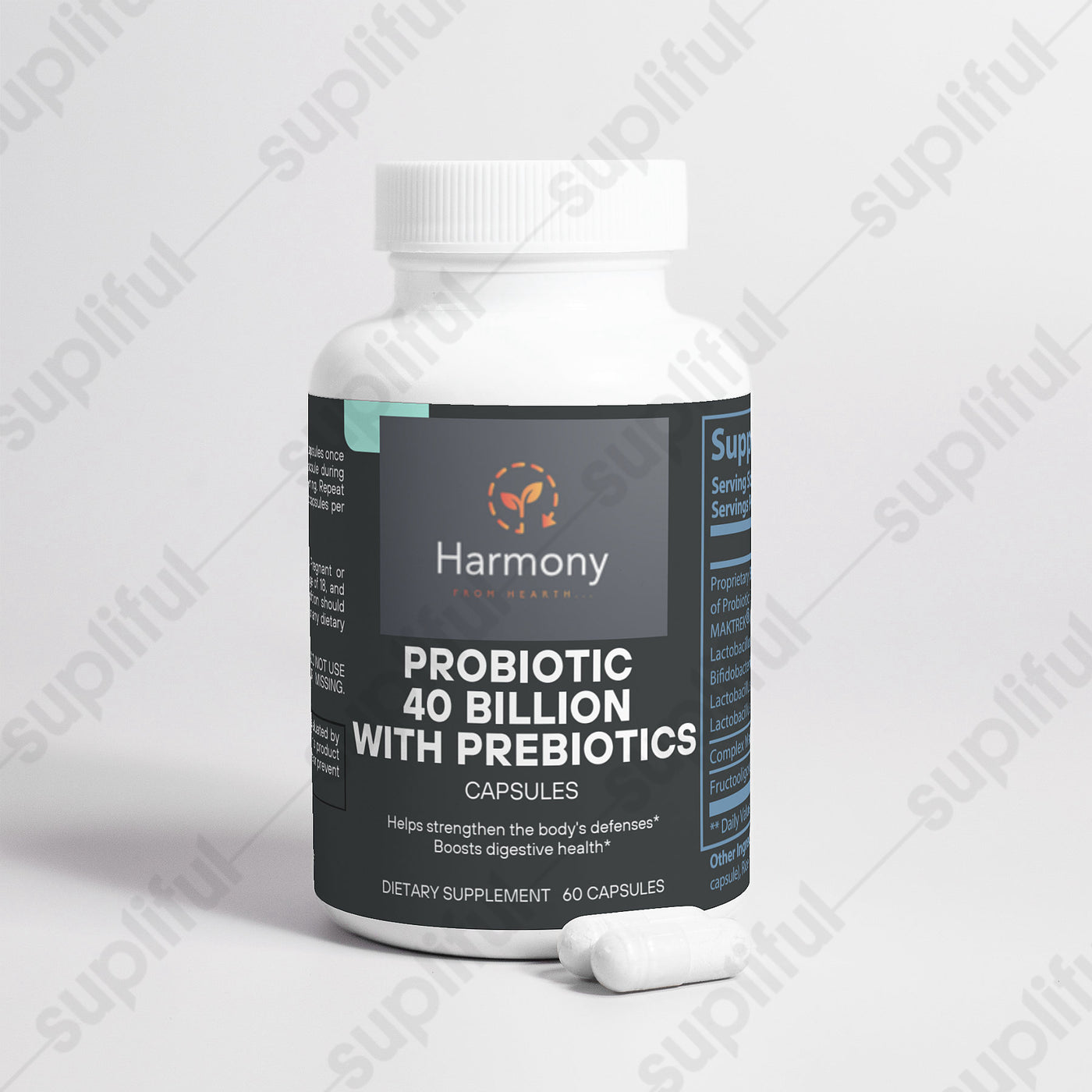 Probiotic 40 Billion with Prebiotics - HARMONY