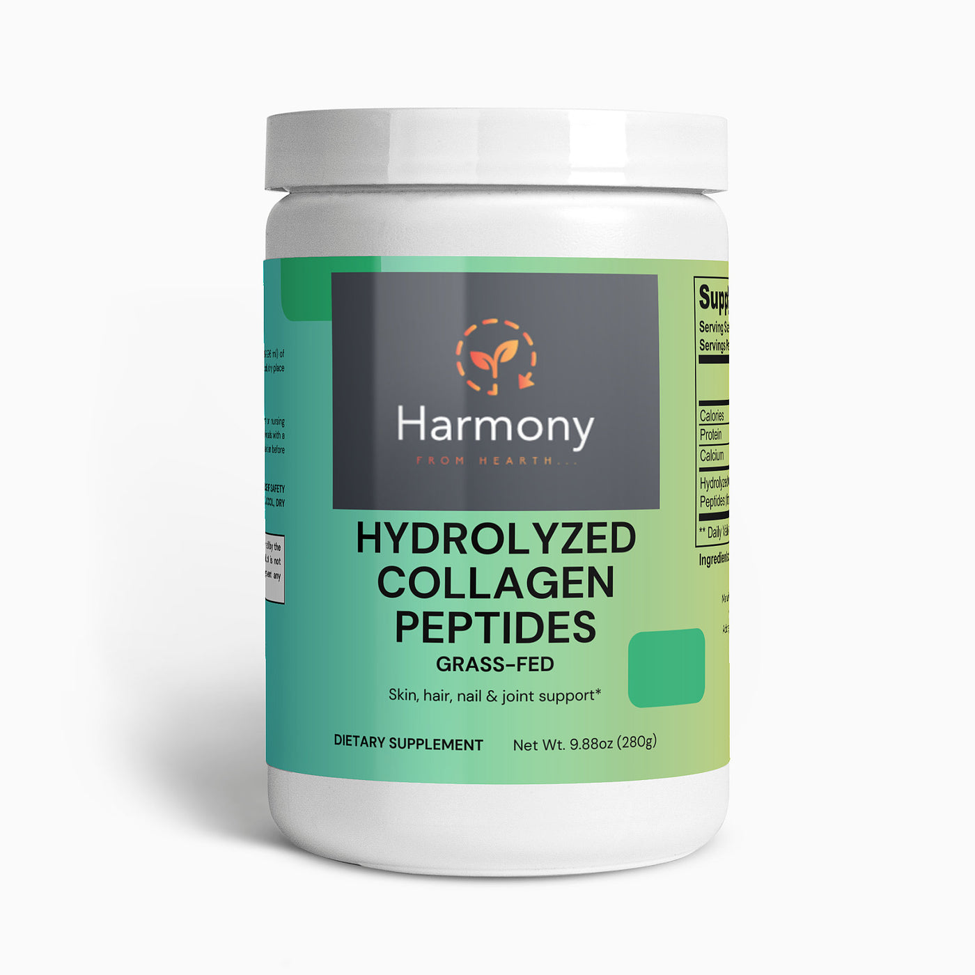 Grass-Fed Hydrolyzed Collagen Peptides - HARMONY