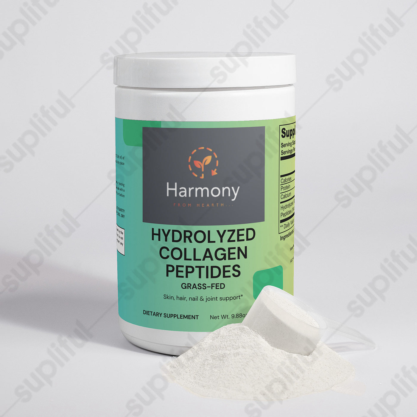 Grass-Fed Hydrolyzed Collagen Peptides - HARMONY