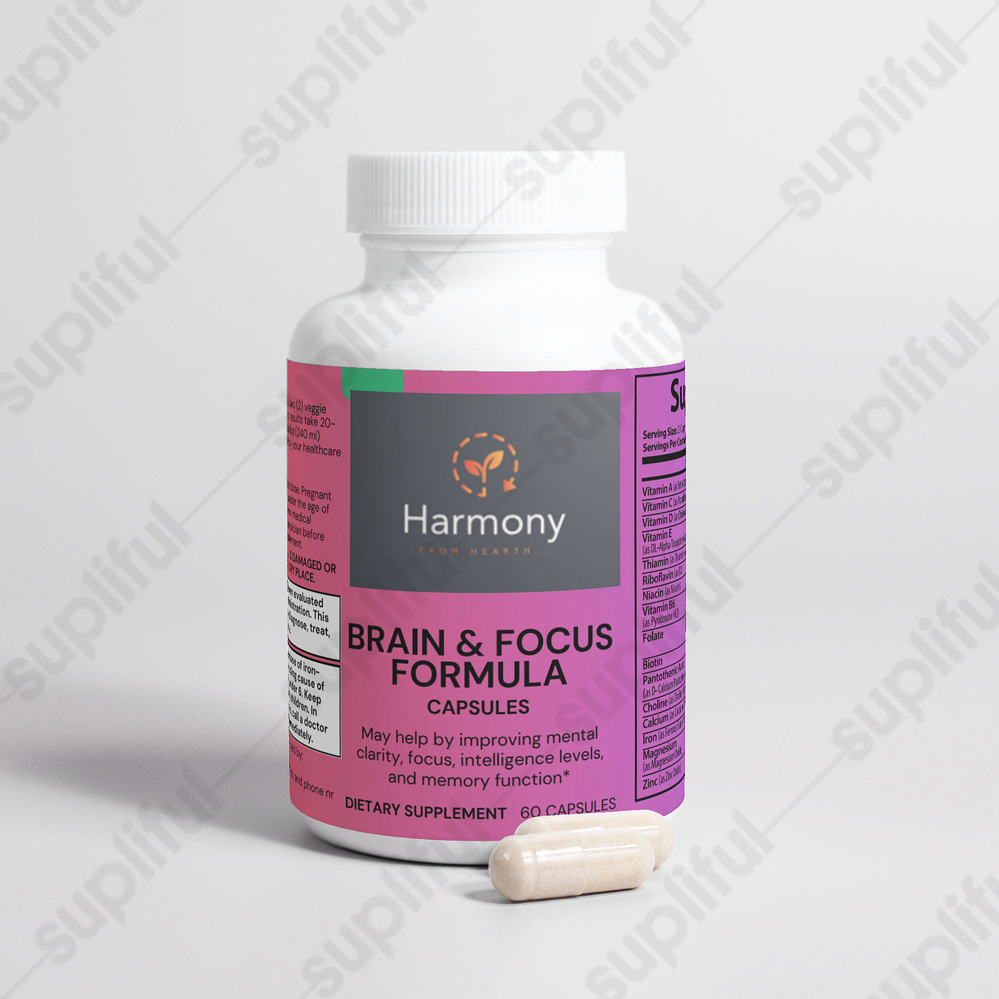 Nootropic Brain & Focus Formula - HARMONY