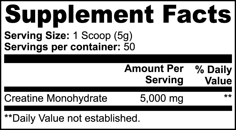 Creatine Monohydrate - HARMONY