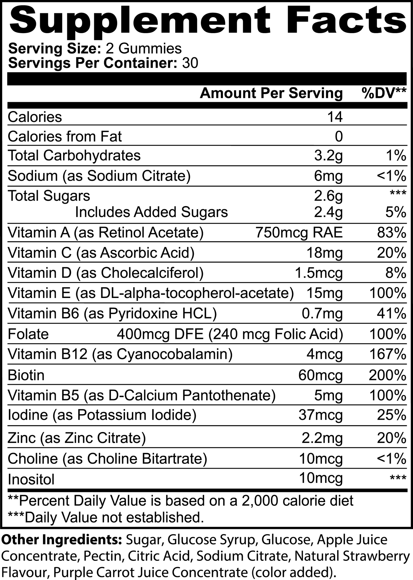 Multivitamin Bear Gummies (Adult) - HARMONY