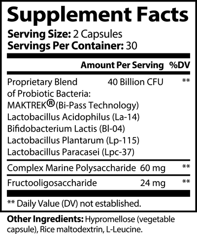 Probiotic 40 Billion with Prebiotics - HARMONY