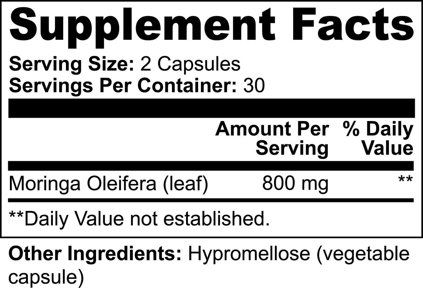 Moringa Pure - HARMONY