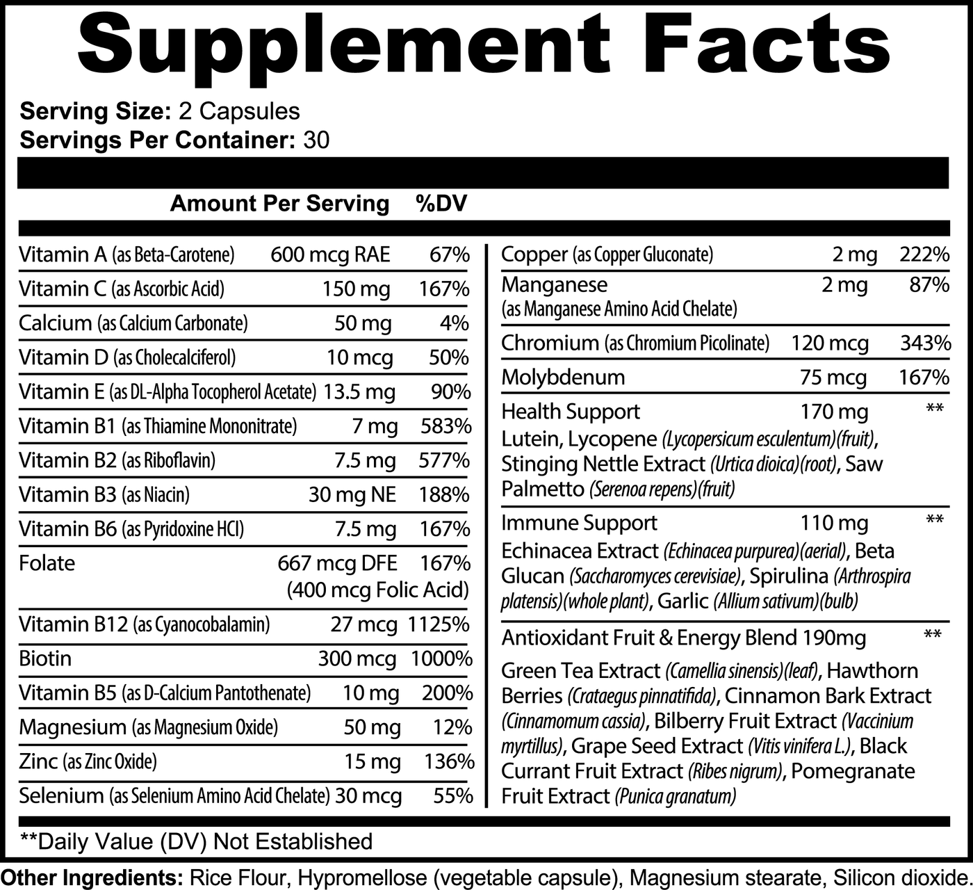 Complete Multivitamin - HARMONY